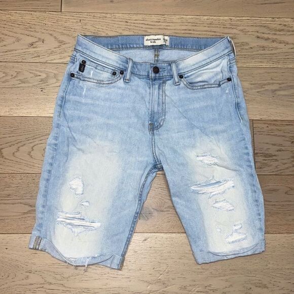 Abercrombie Kids Denim Distressed shorts - Picture 1 of 2